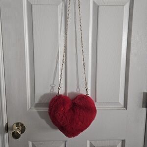 NWOT Expressions NYC Broome Street Heart Bag
